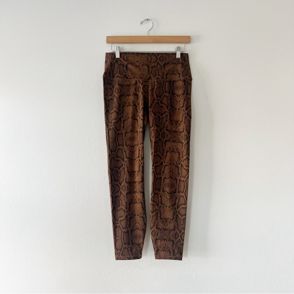 VARLEY | Luna 25 Leggings in Burnt Snake | L - Picture 2 of 5
